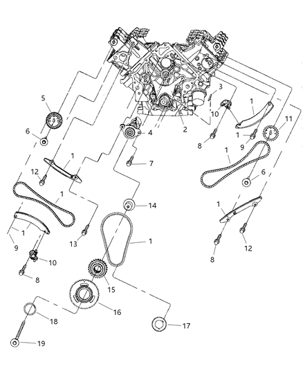 Screw And Washer Hexagon [M12 X 1.75 X 35.00] Diagram for 6504429