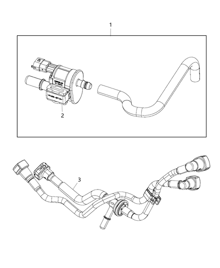 Tube Purge Diagram for 5281406AB