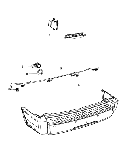 2014 Ram 2500 Ring Decoupler Sensor Diagram for 68003932AA