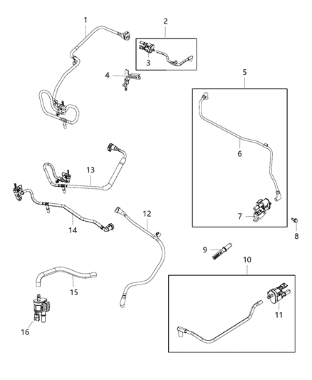 Valve Purge Control Diagram for 68193193AD