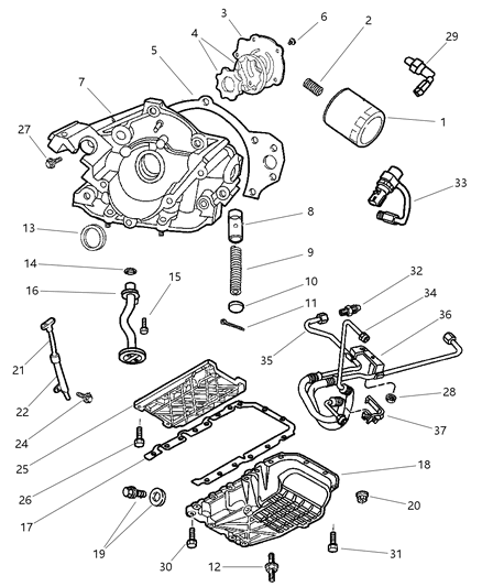 Nut And Washer Hexagon M6X1 Diagram for 6504030