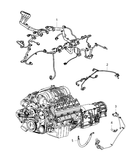 2007 Dodge Caravan Wiring Engine Diagram for 68252093AC