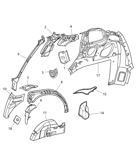 2022 Dodge Durango Exhauster A/C Air Diagram for SJ58DX9AE