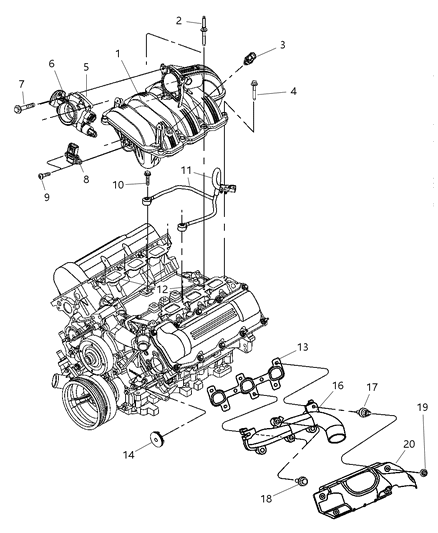 Stud Diagram for 6504331
