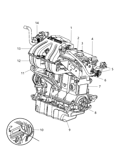 2015 Dodge Charger Block Short See Note Diagram for 5093711AF