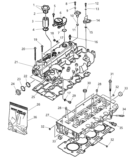 Bolt Diagram for 5066959AB