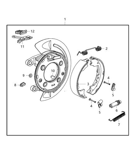 2013 Ram 3500 Stud M16X2.00 Diagram for 68049117AA