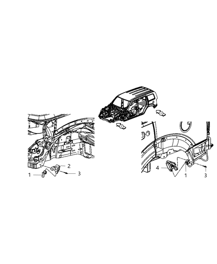 Module Tire Pressure Monitoring Diagram for 56029360AA