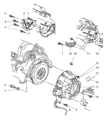 Bolt And Washer Hexagon Head .500-13X2.00 Diagram for 6024055