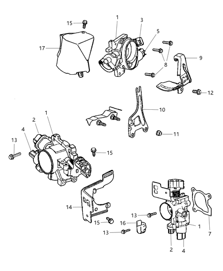 Gasket Diagram for 4792440AB