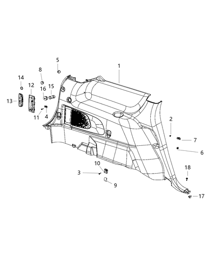 Lamp Flashlight Diagram for 1LZ65DX9AC