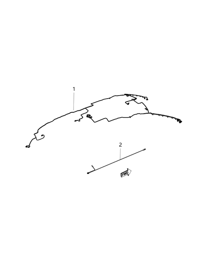 Wiring Header Diagram for 68435928AA