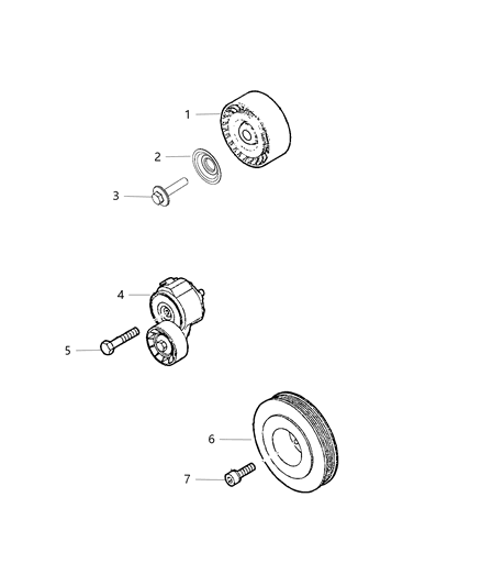 2016 Ram ProMaster 1500 Bolt Hexagon Flange Head Diagram for 68320043AA