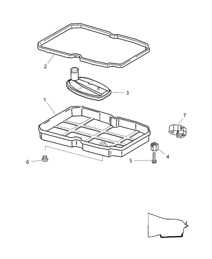 Gasket Diagram for 52108332AB