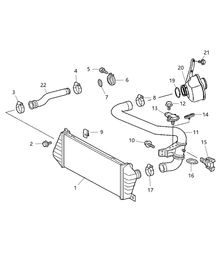 2015 Ram ProMaster 3500 O Ring Diagram for 5139047AA