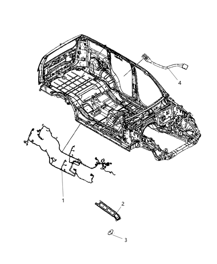 1996 Dodge Grand Caravan Wiring Body Diagram for 68031290AC