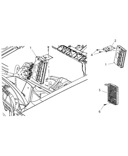 Module Powertrain Control Generic Diagram for R5094811AE