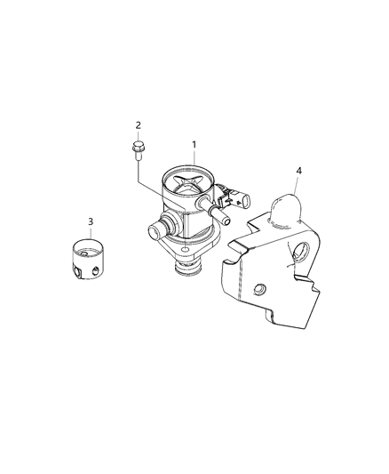 2006 Jeep Commander Pump Fuel Injection Diagram for 68440658AA