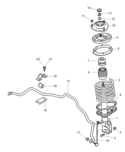 2024 Chrysler Pacifica Bolt Diagram for MR333560