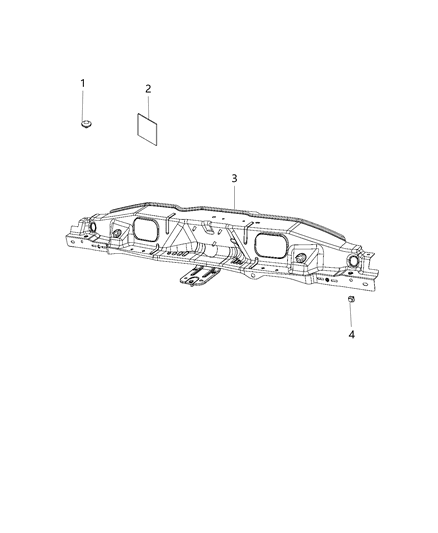 1985 Jeep CJ7 Plug Diagram for 68169465AA