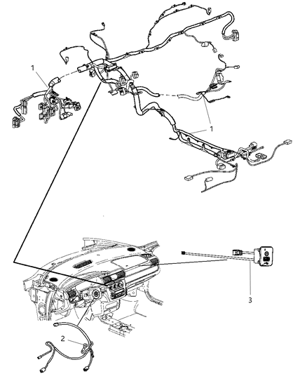 1989 Dodge D250 Wiring Jumper Universal Consumer Interface Diagram for 68086984AA