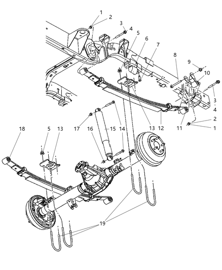 Bushing Spring Diagram for 52113552AB