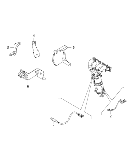 2006 Jeep Commander Bracket Engine Wiring Diagram for 68254734AA
