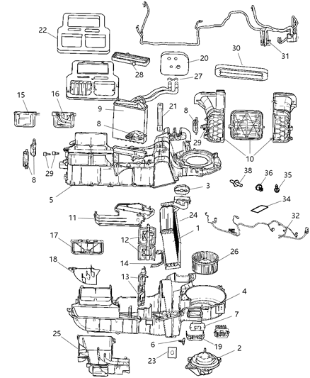 Probe A/C Diagram for 5061096AA
