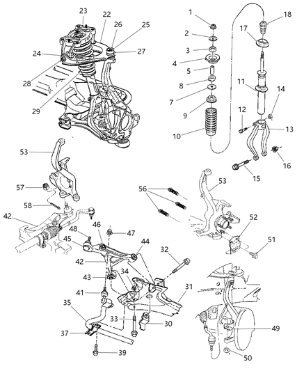 2023 Chrysler Pacifica Bolt Hexagon Flange Head M12-1.75X80.0 Diagram for 6506020AA