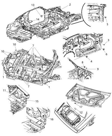 1993 Dodge B150 Plug Diagram for 5030289AA
