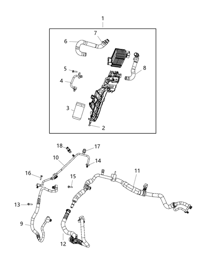Plug Diagram for 68496914AA
