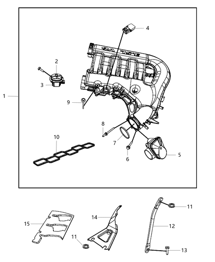 1991 Dodge B150 Bolt And Coned Washer Hexagon Head M6X1.00X130.00 Diagram for 6509514AA