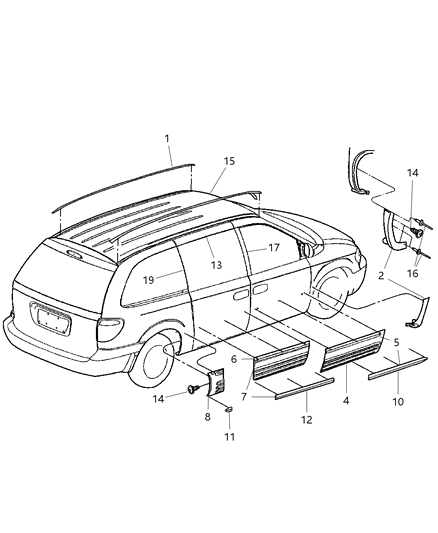 Spat Front Fender Diagram for RQ66SW1AD