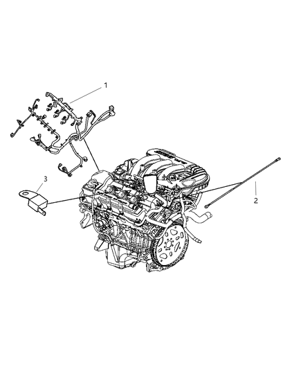 2016 Chrysler Town & Country Wiring Jumper Ground Diagram for 5087004AC