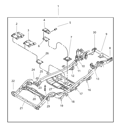 Nut Rivet [M12 X 1.75 X 29.59] Diagram for 6506629AA