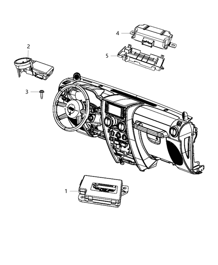 Module Compass Diagram for 4671918AH