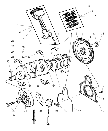 Converter, Torque, Lock - Up Diagram for R2118506AB