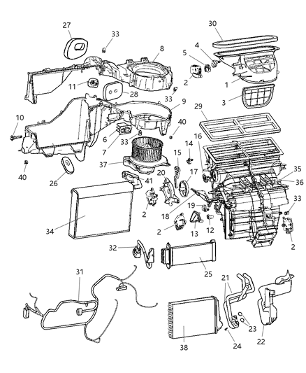 Valve A/C Expansion Diagram for 5143544AA