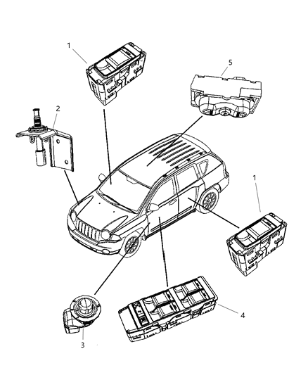 Switch Window Diagram for 56040693AD