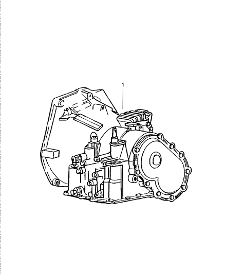 Transaxle Diagram for R5019914AA