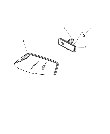 1984 Jeep Wagoneer Retainer Diagram for 5029064AA