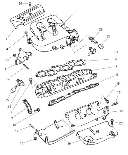 Cover, Air Cleaner Diagram for 6504364