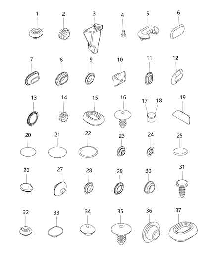 1987 Jeep Comanche Plug Diagram for 68266741AA