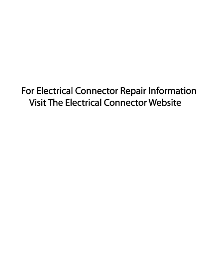 Wiring Kit Electric Repair Diagram for 5191001AA