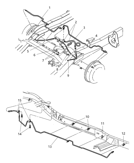 2004 Chrysler PT Cruiser Clip Sensor Diagram for 56021260