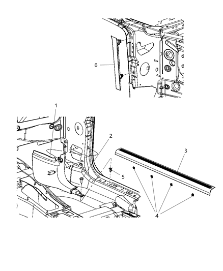 Extension Cowl Diagram for 1GN27XDVAB