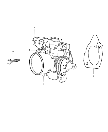 2003 Dodge Grand Caravan Solenoid Linear Iacv Diagram for 4861625AB
