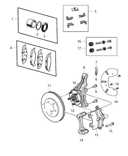 Shield Splash Diagram for 68159348AA