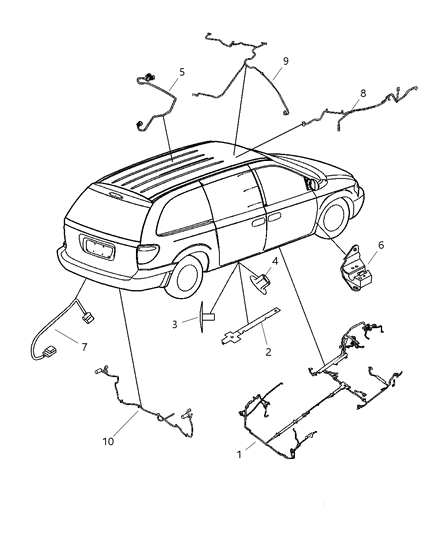 2015 Dodge Charger Wiring Unified Body Diagram for 4869972AA