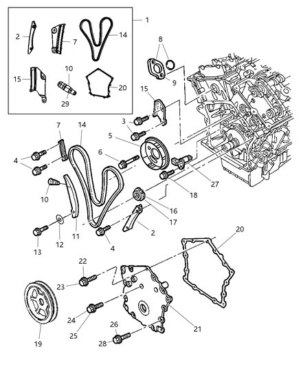 Sprocket, Crankshaft Silent - (Sintered) Diagram for 4448557